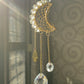 Mini Crystal Mooncatcher Keyring