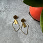 Premium Quality Brass Designer Dangler Earrings