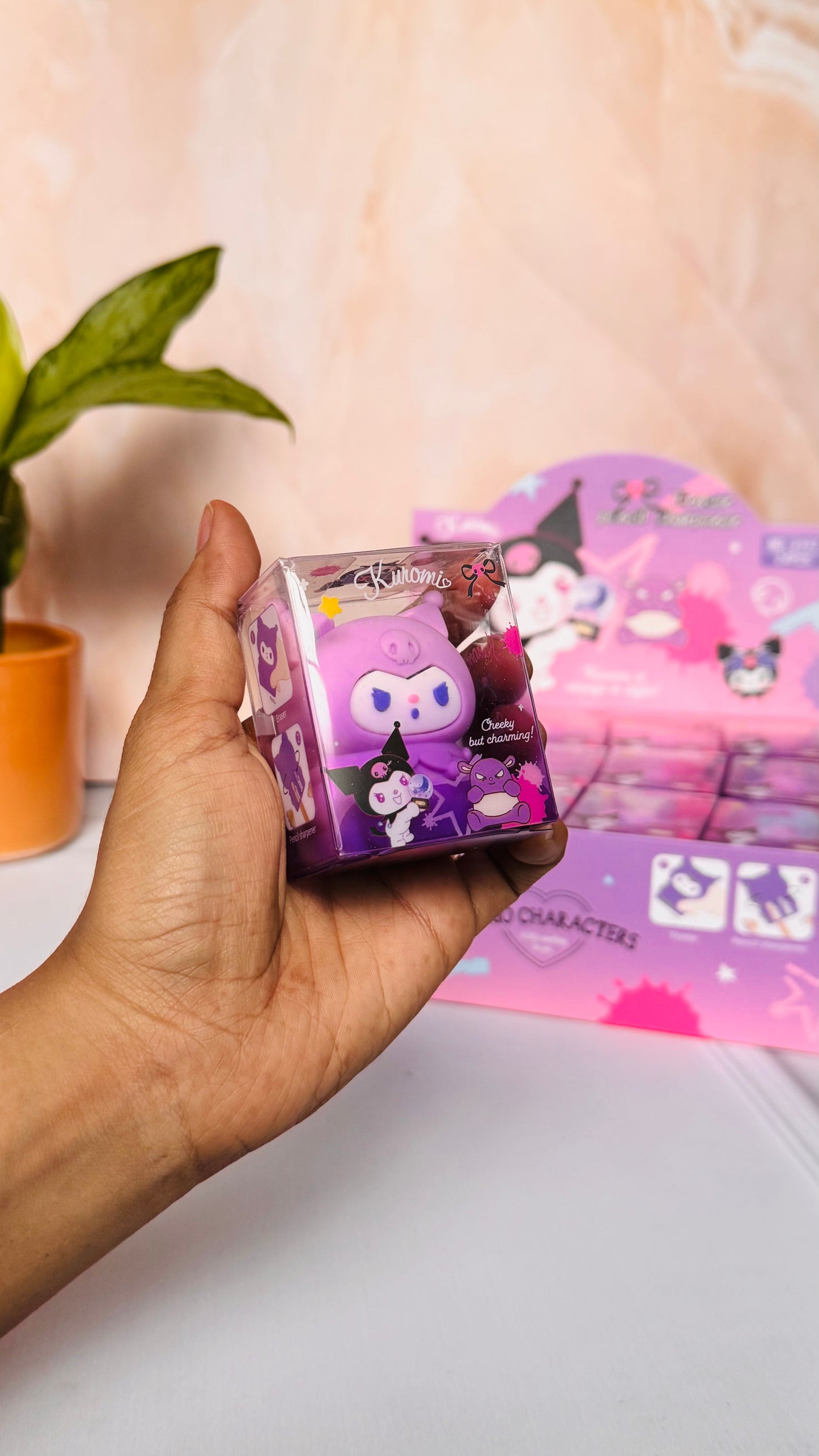 Kuromi Sharpener+Eraser | 2-in-1 Sharpener | Premium Quality