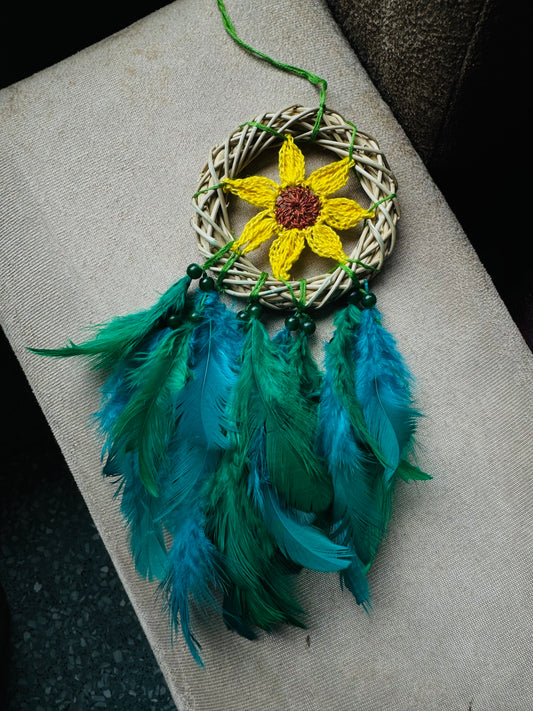 Sunflower Car Hanging Dreamcatcher