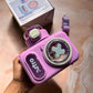 Camera Themed Sipper Bottle With Strap | Kids Cute Water Bottle | BPA Free Plastic Bottle | Silicone Cover