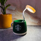 Mini Starbucks Coffee Desk Lamp | USB Rechargeable | Lamp cum Pen Stand