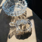 Feng Shui Glass Crystal Tortoise with Plate - Small