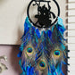 Radha Krishna Acrylic Dreamcatcher - Teal By Tanvi
