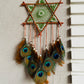 Bohemian Star Dreamcatcher - Peacock Theme - Teal By Tanvi