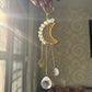 Mini Crystal Mooncatcher Keyring