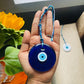 Turkish Evil Eye Amulet Car Hanging - Blue - Teal By Tanvi