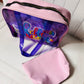 Transparent Neon Duffle Bag for Travel | Diaper and Essentials Bag for Kids | With additional Zipper Pouch