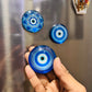 Evil Eye Round Fridge Magnet