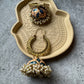 Premium Quality Imitation Meenakari Pearl Jhumki Earrings