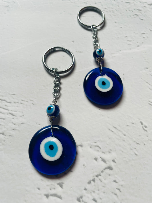 Turkish Evil Eye Keychain