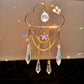 Cloud Crystal Suncatcher with AB Crystals | Rainbow Reflections