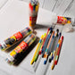 Rotating Colour Pencil Set of 12 colours | Pre‑Sharpened Art & School Supplies