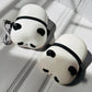Cute Lazy Panda Silicone Night Light | Soft Touch Nursery Lamp | 3 Touch Brightness Levels