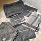 Travel Organiser Pouches Set Grey | 6‑Piece Travel Organizer | Net Pouches for Travel