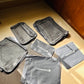 Travel Organiser Pouches Set Grey | 6‑Piece Travel Organizer | Net Pouches for Travel
