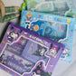 Mesh Stationary Kit for Kids | Kuromi, Space & Dino Designs | Zipper Stationery Case Gift Set
