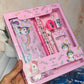 Stationery Kids Gift Set | Pencil and Eraser Set | Space, Unicorn, Spiderman Theme