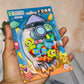 Space Theme Mini Eraser Gift Set | Rockets, Planets, Aliens