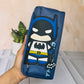 Superhero Pencil Pouch | Cartoon Zipper Case for Kids | Batman, Spiderman , Captain America