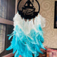 Mahadev Shiva Acrylic Dreamcatcher - Teal By Tanvi