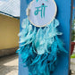 “Maa” Embroidery Dreamcatcher - Sea Green - Teal By Tanvi