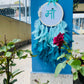 “Maa” Embroidery Dreamcatcher - Sea Green - Teal By Tanvi