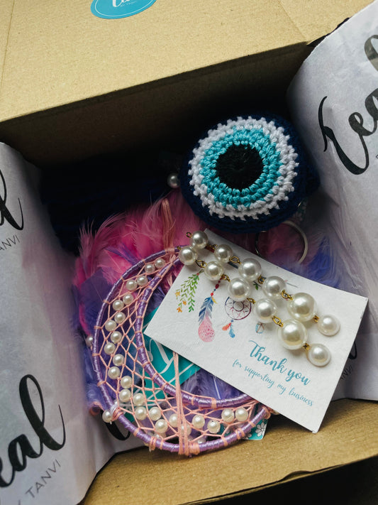 Mooncatcher Gift Hamper Combo - Teal By Tanvi