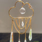 Cloud Crystal Suncatcher with AB Crystals | Rainbow Reflections