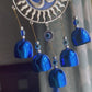 Decorative Om Hanging with Bells & Tassel | Windchime
