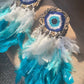 Evil Eye Car Hanging Dreamcatcher - Sea Green - Teal By Tanvi