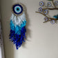 Evil Eye Crochet Dreamcatcher - Teal By Tanvi
