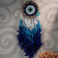 Evil Eye Crochet Dreamcatcher - Teal By Tanvi