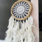 White Crochet Dreamcatcher - Teal By Tanvi