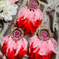 Pink Mini Car Hanging Dreamcatcher - Teal By Tanvi