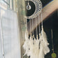 Pearl Mooncatcher White Wall Hanging - Teal By Tanvi