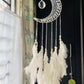 Pearl Mooncatcher White Wall Hanging - Teal By Tanvi
