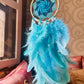 Shades of Blue Car hanging Dreamcatcher - Teal By Tanvi