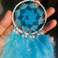 Shades of Blue Car hanging Dreamcatcher - Teal By Tanvi