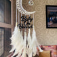 Baby On Board Mooncatcher White Wall Hanging - Teal By Tanvi