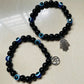 Evil Eye Bracelet - Teal By Tanvi