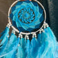 Shades of Blue Medium Dreamcatcher - Teal By Tanvi