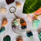 7 Chakras Tree of Life Keychain/Car Hanging - Teal By Tanvi