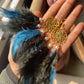 Royal Blue and Black Bohemian Dreamcatcher Earrings - Teal By Tanvi