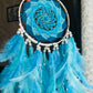 Shades of Blue Medium Dreamcatcher - Teal By Tanvi