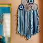 Evil Eye Cluster Dreamcatcher - Teal By Tanvi