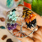 7 Chakras Tree of Life Keychain/Car Hanging - Teal By Tanvi