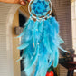 Shades of Blue Car hanging Dreamcatcher - Teal By Tanvi